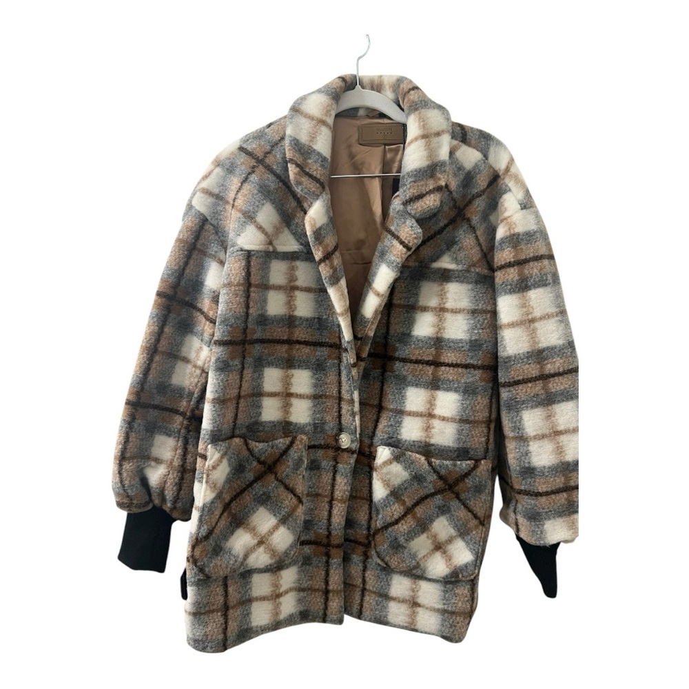 Blank NYC plaid shacket.